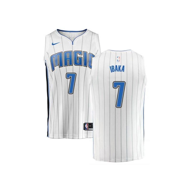 Cheap Serge Ibaka Magic Jersey From China 2018 NEW #7