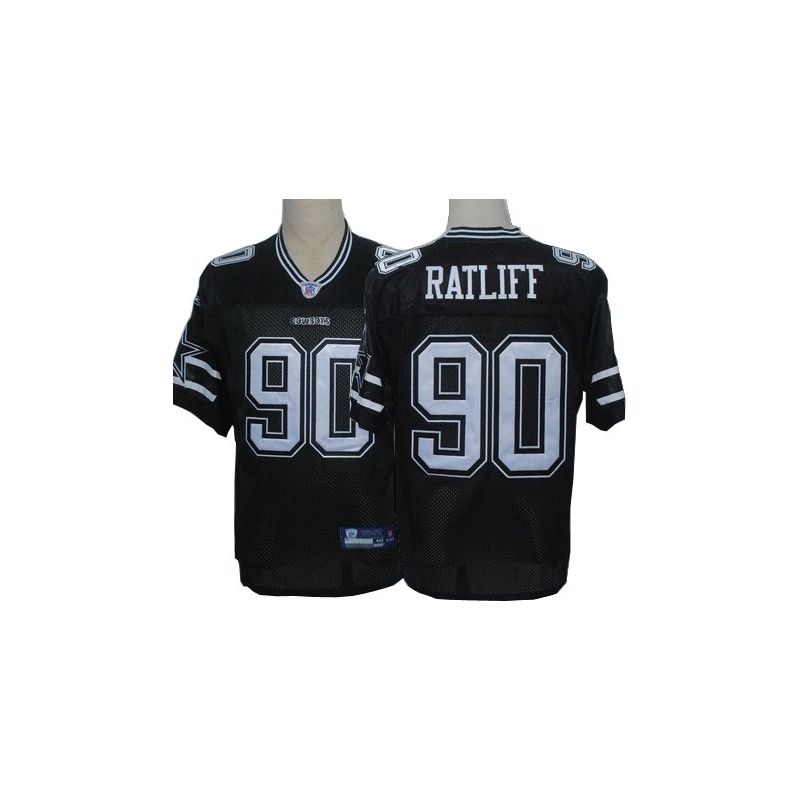 Cheap Jay Ratliff Cowboys Jersey #90 Black From China