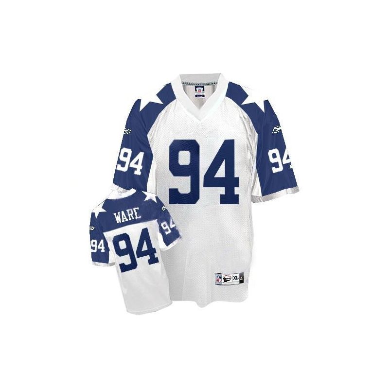 Cheap Demarcus Ware Cowboys Jersey #94 White Thanksgiving From China