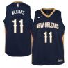 Cheap Shammond Williams Marcus Vinicius Jason Hart David Andersen Jerome Dyson Jrue Holiday Pelicans Jersey From China #11