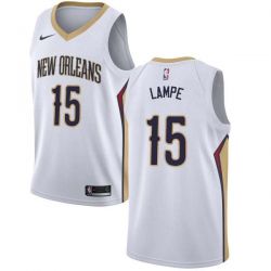 Cheap Maciej Lampe Gustavo Ayon Robin Lopez John Salmons Alonzo Gee Pelicans Jersey From China #15