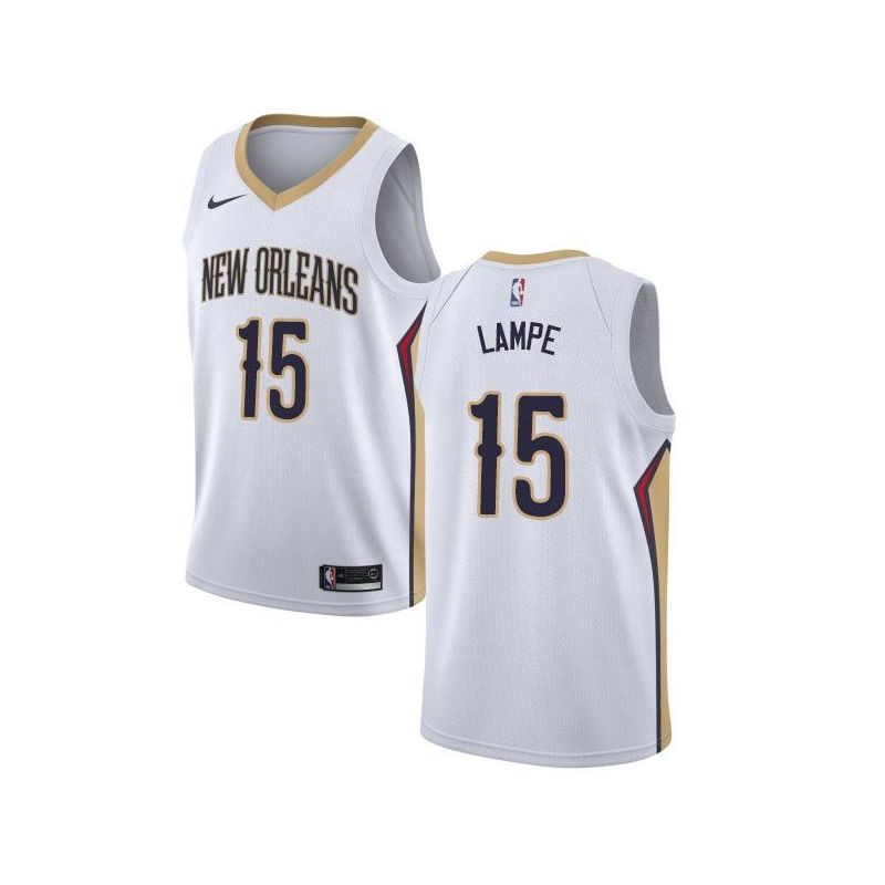 Cheap Maciej Lampe Gustavo Ayon Robin Lopez John Salmons Alonzo Gee Pelicans Jersey From China #15