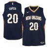 Cheap Alex Garcia Quincy Pondexter Chris Johnson Henry Sims Pelicans Jersey From China #20