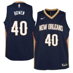 Cheap Ryan Bowen Pelicans Jersey From China #40