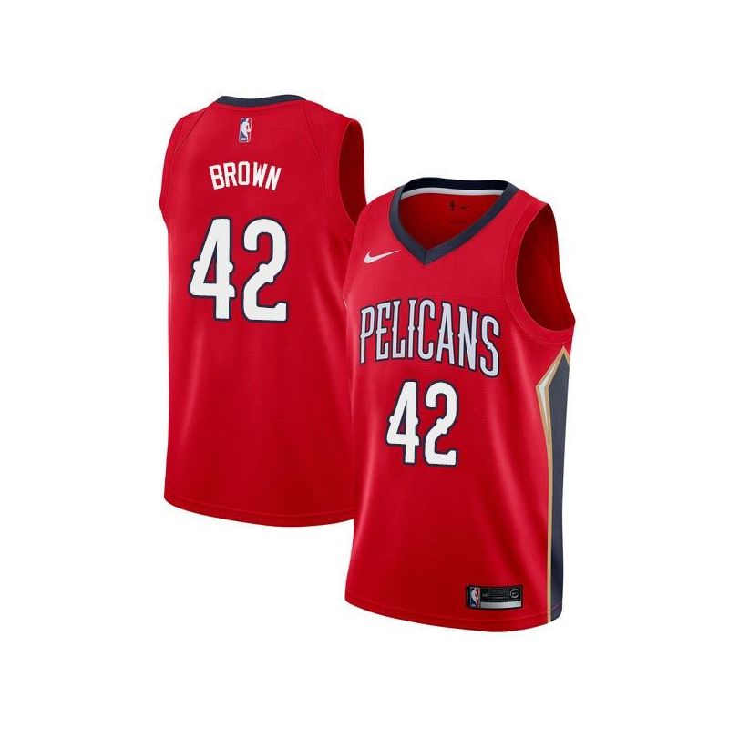 Cheap PJ Brown Lance Thomas Alexis Ajinca Pelicans Jersey From China #42