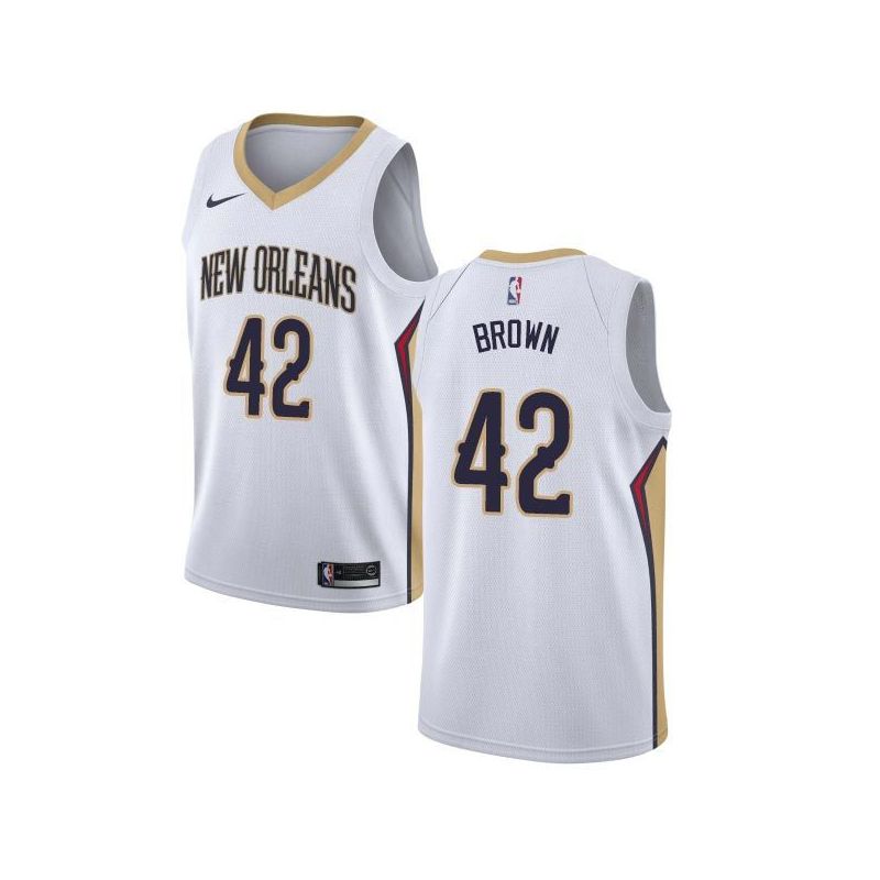 Cheap PJ Brown Lance Thomas Alexis Ajinca Pelicans Jersey From China #42