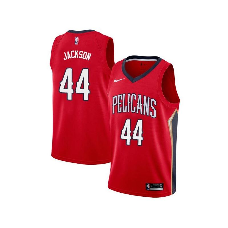 Cheap Marc Jackson Pops Mensah-Bonsu Dante Cunningham Solomon Hill Pelicans Jersey From China #44