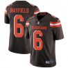 Cheap Baker Mayfield Browns Jersey From China 2018 Draft First Round Pick #6