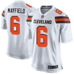 Cheap Baker Mayfield Browns Jersey From China 2018 Draft First Round Pick #6