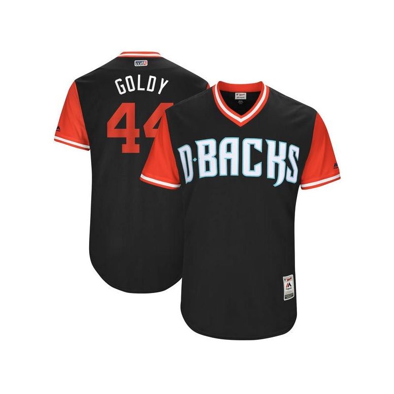 Cheap Paul Goldschmidt Nickname GOLDY Diamondbacks Jersey From China Little League Weekend #44