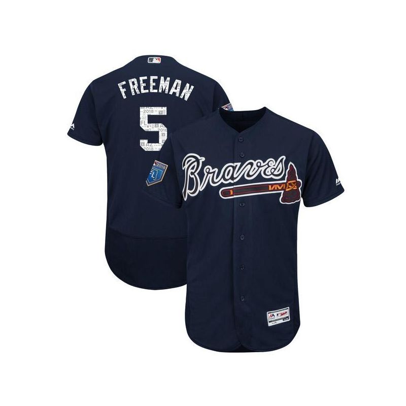 Cheap Freddie Freeman Braves Jersey From China Blue #5