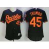 Cheap Mark Trumbo Orioles Jersey From China Black Flex Base #45