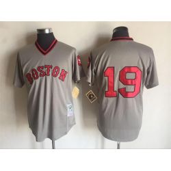 Cheap Fred Lynn Red Sox Jersey From China Gray throwback #19