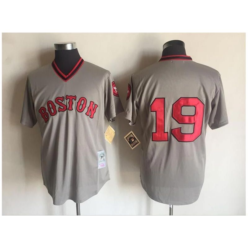 Cheap Fred Lynn Red Sox Jersey From China Gray throwback #19