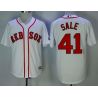 Cheap Chris Sale Red Sox Jersey From China White Cool Base #41