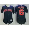 Cheap Johnny Pesky Red Sox Jersey From China Blue Flex Base #6