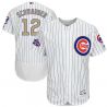 Cheap Kyle Schwarber Cubs Jersey From China White Gold Program for World Series Champions Flex Base #12