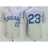 Cheap Ryne Sandberg Cubs Jersey From China HEMP Grey 1969 throwback #23