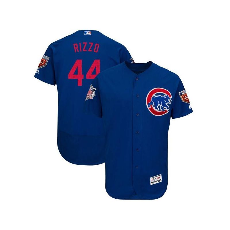 Cheap Anthony Rizzo Cubs Jersey From China Blue Flex Base 2018 Spring Training #44