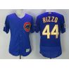 Cheap Anthony Rizzo Cubs Jersey From China Blue Gold Program for World Series Champions Flex Base #44