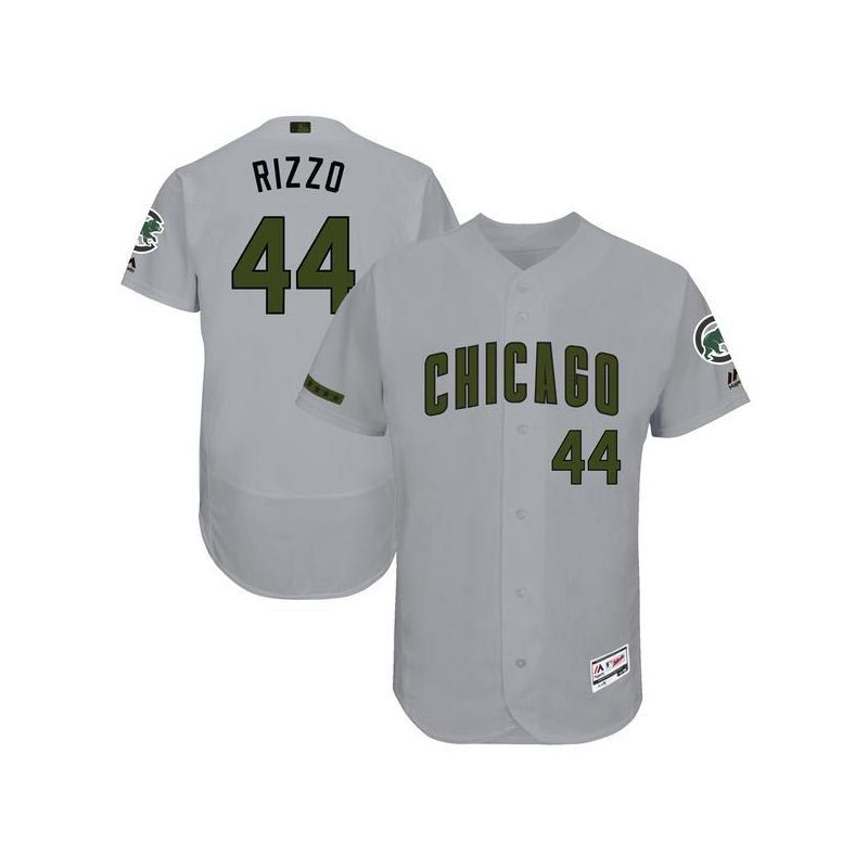 Cheap Anthony Rizzo Cubs Jersey From China Gray Memorial Day #44