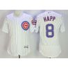 Cheap Ian Happ Cubs Jersey From China White Flex Base #8