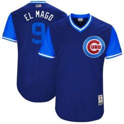 Cheap Javier Baez Nickname EL MAGO Cubs Jersey From China Little League Weekend #9