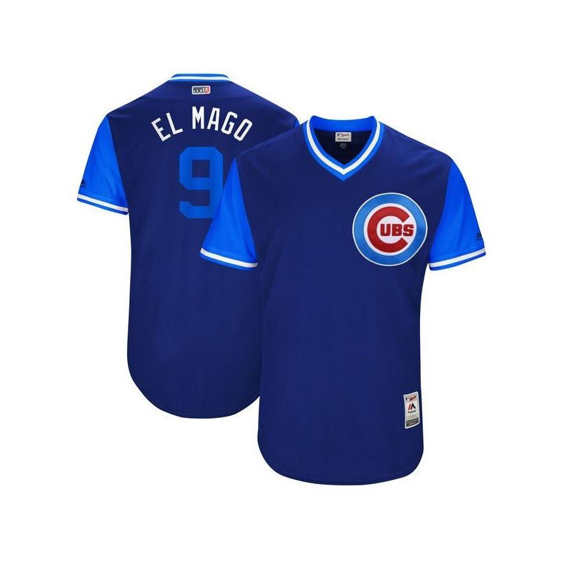 Cheap Javier Baez Nickname EL MAGO Cubs Jersey From China Little League Weekend #9