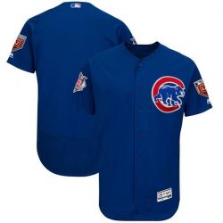 Cheap Chicago Cubs Jersey From China Blank Blue Flex Base 2018 Spring Training