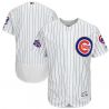 Cheap Chicago Cubs Jersey From China Blank White Gold Program for World Series Champions Flex Base