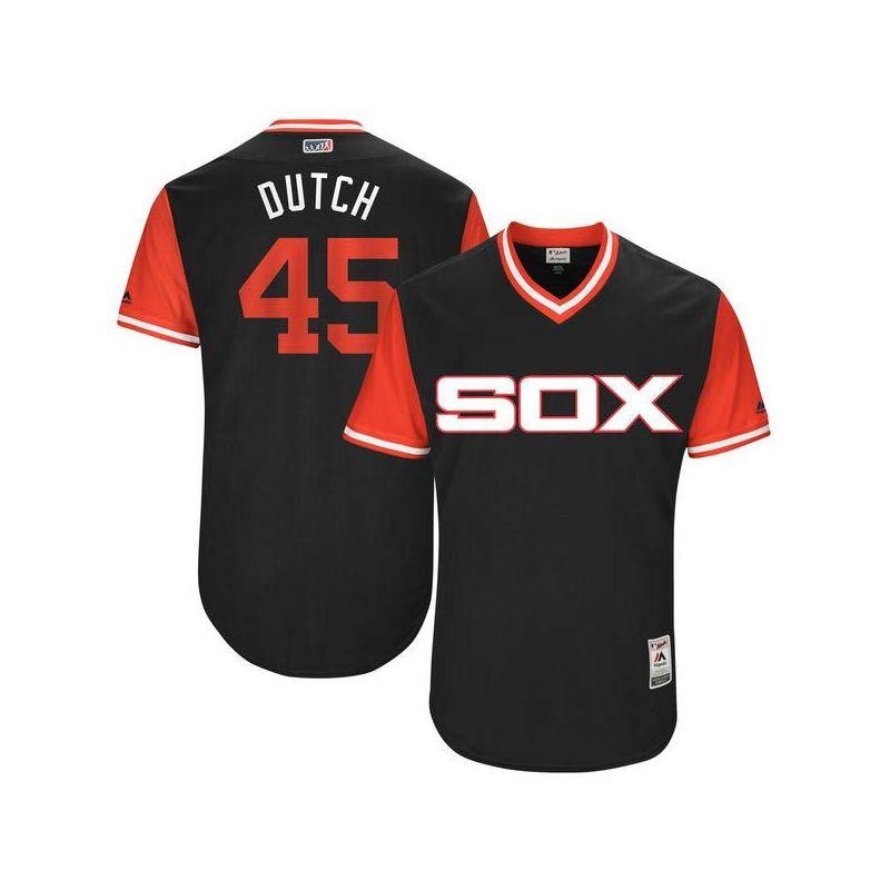 Cheap Michael Jordan Nickname DUTCH White Sox Jersey From China Little League Weekend #45