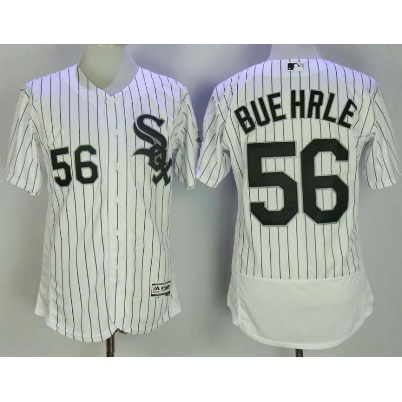 Cheap Mark Buehrle White Sox Jersey From China White Flex Base #56