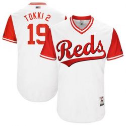 Cheap Joey Votto Nickname TOKKI 2 Reds Jersey From China Little League Weekend #19