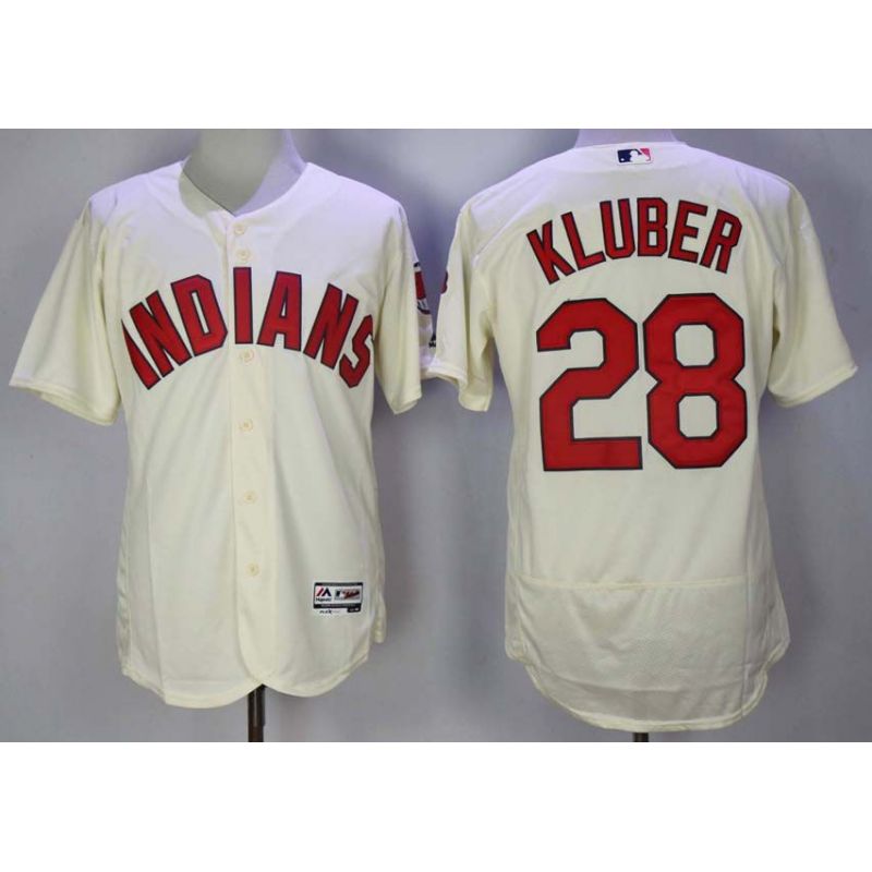 Cheap Corey Kluber Indians Jersey From China Cream Flex Base #28 Cheap Corey Kluber Indians Jersey From China Cream Flex Base #28