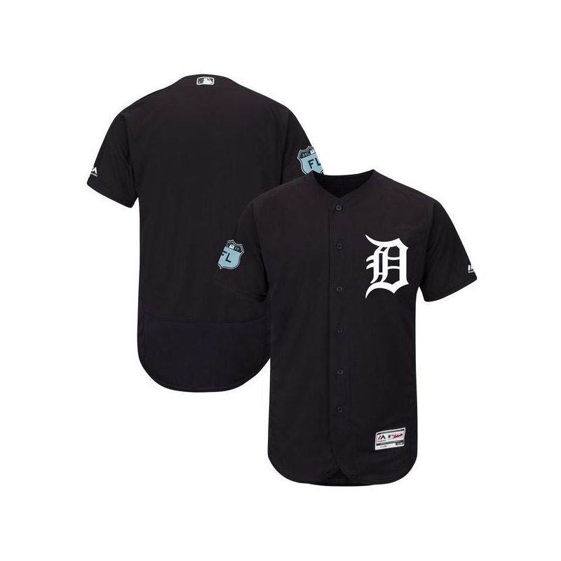 Cheap Detroit Tigers Jersey From China Blank Black 2017 Spring Training