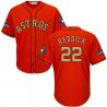 Cheap Josh Reddick Astros Jersey From China Orange Gold Program for World Series Champions Cool Base #22