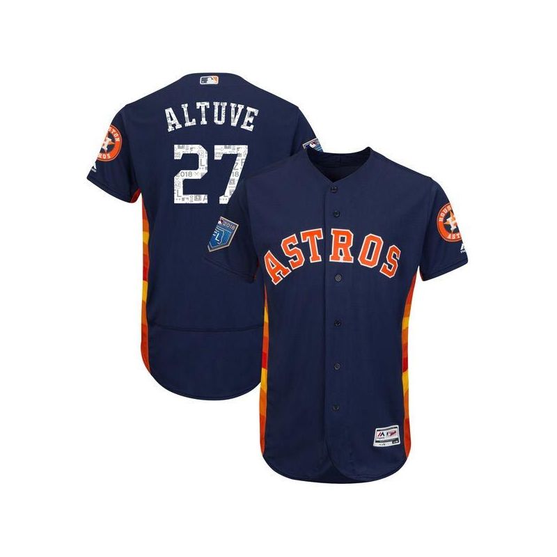Cheap Jose Altuve Astros Jersey From China Blue Flex Base 2018 Spring Training #27 Cheap Jose Altuve Astros Jersey From China Blue Flex Base 2018 Spring Training #27