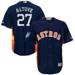 Cheap Jose Altuve Astros Jersey From China Blue Game 2018 Spring Training #27
