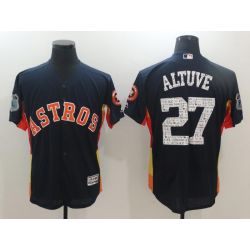Cheap Jose Altuve Astros Jersey From China Navy 2017 Spring Training #27