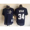 Cheap Nolan Ryan Astros Jersey From China Navy Pull-over throwback #34
