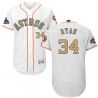 Cheap Nolan Ryan Astros Jersey From China White Gold Program for World Series Champions Flex Base #34