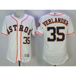 Cheap Justin Verlander Astros Jersey From China White Flex Base #35