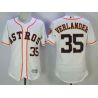 Cheap Justin Verlander Astros Jersey From China White Flex Base #35