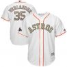 Cheap Justin Verlander Astros Jersey From China White Gold Program for World Series Champions Cool Base #35