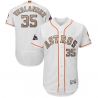 Cheap Justin Verlander Astros Jersey From China White Gold Program for World Series Champions Flex Base #35