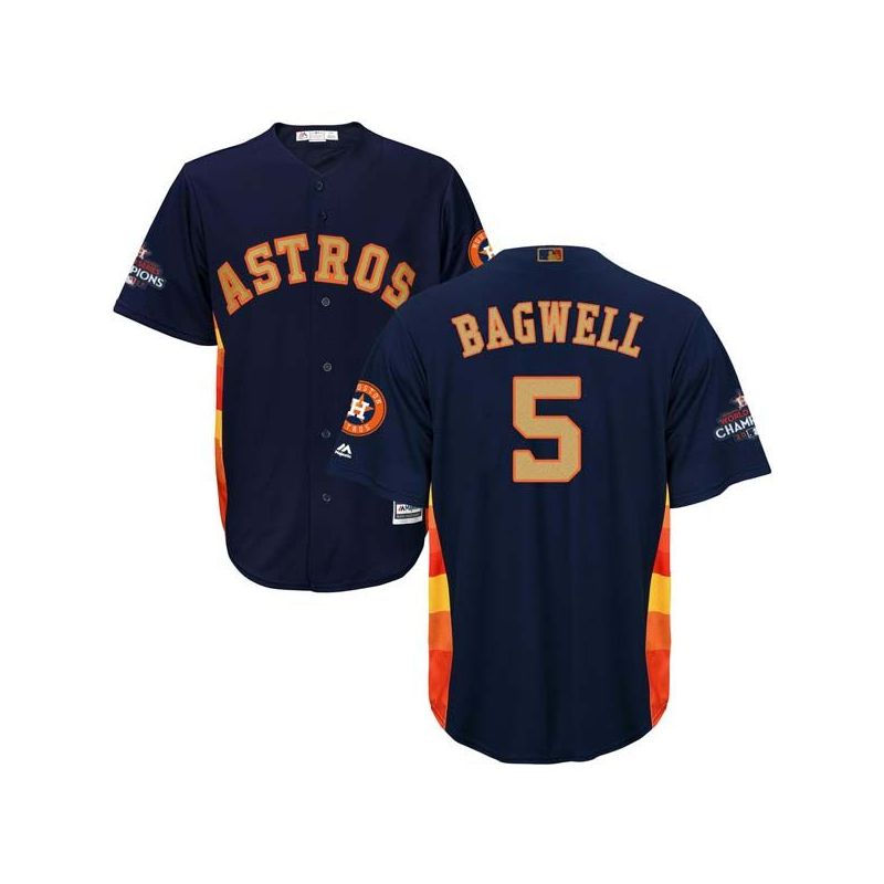 Cheap Jeff Bagwell Astros Jersey From China Blue Gold Program for World Series Champions Cool Base #5 Cheap Jeff Bagwell Astros Jersey From China Blue Gold Program for World Series Champions Cool Base #5