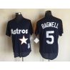 Cheap Jeff Bagwell Astros Jersey From China Navy V-neck throwback #5