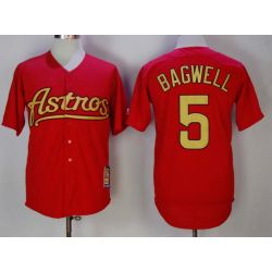Cheap Jeff Bagwell Astros Jersey From China Red 2002-2012 turn back the clock #5
