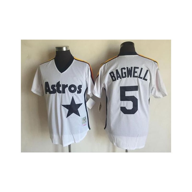 Cheap Jeff Bagwell Astros Jersey From China White throwback #5 Cheap Jeff Bagwell Astros Jersey From China White throwback #5
