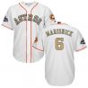 Cheap Jake Marisnick Astros Jersey From China White Gold Program for World Series Champions Cool Base #6